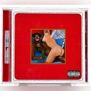 Rare Limited Edition Cover Kanye West-My Beautiful Dark Twisted Fantasy CD